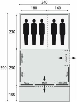 Bardani Spitfire 340 XL RSTC 2022 -Camping Zelt Verkaufsgeschäft bardani spitfire 340 xl rstc 1