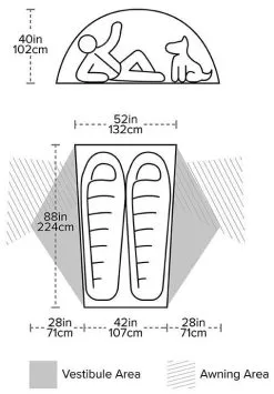 Big Agnes Copper Spur HV UL2 Bikepack Gray-Silver -Camping Zelt Verkaufsgeschäft big agnes copper spur hv ul2 bikepack gray silver 1