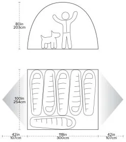 Big Agnes Spicer Peak 6 Safari 10 Big Agnes Spicer Peak 6 Safari -Camping Zelt Verkaufsgeschäft big agnes spicer peak 6 safari 1