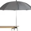 Bo-Camp Tafelparasol Compact -Camping Zelt Verkaufsgeschäft bo camp tafelparasol compact grey 106 cm grey 0