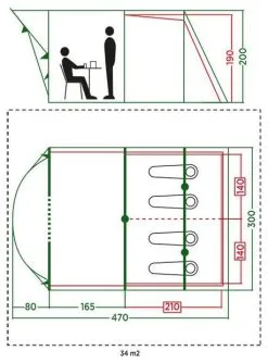 Coleman Aspen 4 -Camping Zelt Verkaufsgeschäft coleman aspen 4 4