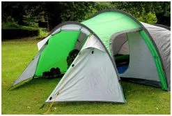 Coleman Cortes 3 Green Demo Green -Camping Zelt Verkaufsgeschäft coleman cortes 3 demo 5
