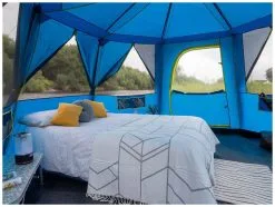 Coleman Cortes Octagon 8 Blue-Lime 10 Coleman Cortes Octagon 8 Blue-Lime -Camping Zelt Verkaufsgeschäft coleman cortes octagon 8 blue lime 2