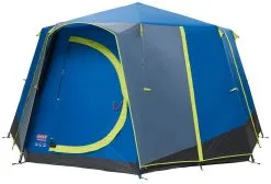 Coleman Cortes Octagon 8 Blue-Lime 11 Coleman Cortes Octagon 8 Blue-Lime -Camping Zelt Verkaufsgeschäft coleman cortes octagon 8 blue lime 3