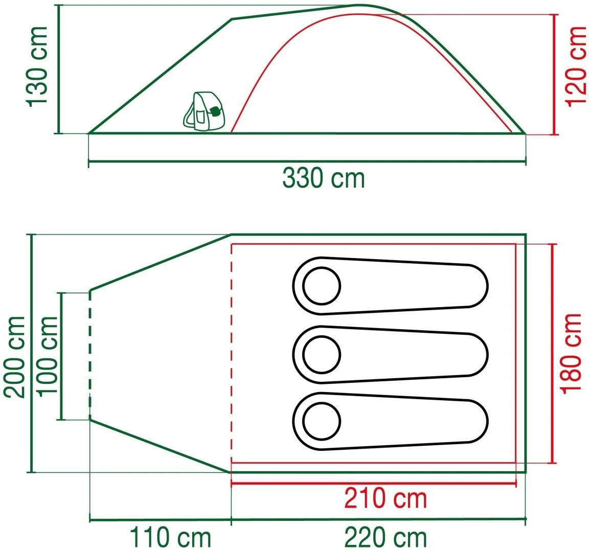 Coleman Darwin 3+ 2022 5 Coleman Darwin 3+ 2022 – Bild 3