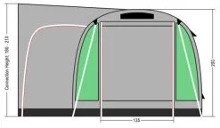 Coleman Journeymaster Pro L -Camping Zelt Verkaufsgeschäft coleman journeymaster pro l 11
