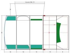 Coleman Journeymaster Pro XL -Camping Zelt Verkaufsgeschäft coleman journeymaster pro xl 1