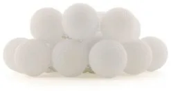 Cotton Ball Lights Regular Outdoor String Light Extension Kit -Camping Zelt Verkaufsgeschäft cotton ball lights regular outdoor string light extension kit white white 0 4