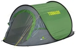 DWS Outdoor Tornado XL Pop Up Zelt Green-grey
