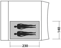 Easy Camp Wimberly Innertent Granite Grey -Camping Zelt Verkaufsgeschäft easy camp wimberly innertent granite grey 1