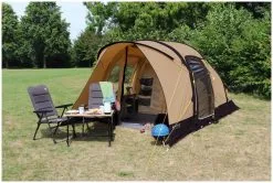 Eurotrail Iowa BTC Alu Beige-Black -Camping Zelt Verkaufsgeschäft eurotrail iowa btc alu beige black 2