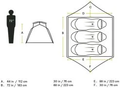 Nemo Aurora 3P & Footprint Nova 12 Nemo Aurora 3P & Footprint Nova -Camping Zelt Verkaufsgeschäft nemo aurora 3p footprint nova green 7