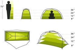 Nemo Dragonfly 1P Birch Leaf 8 Nemo Dragonfly 1P Birch Leaf -Camping Zelt Verkaufsgeschäft nemo dragonfly 1p 5