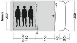 Outwell Ashwood 3 Package Deal Dark Leaf -Camping Zelt Verkaufsgeschäft outwell ashwood 3 package deal dark leaf 3