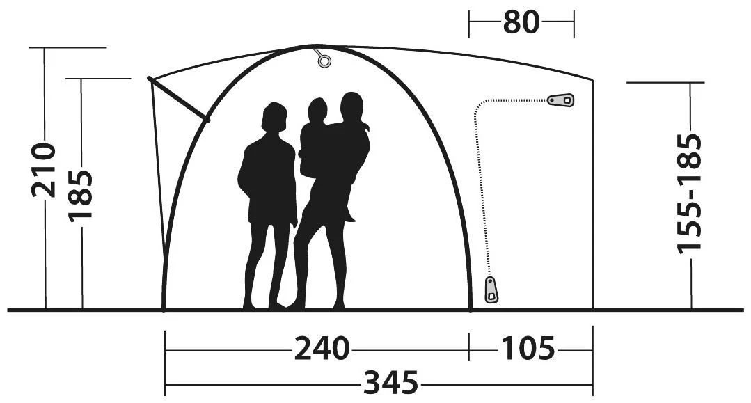 Outwell Beachcrest Green 6 Outwell Beachcrest Green – Bild 4