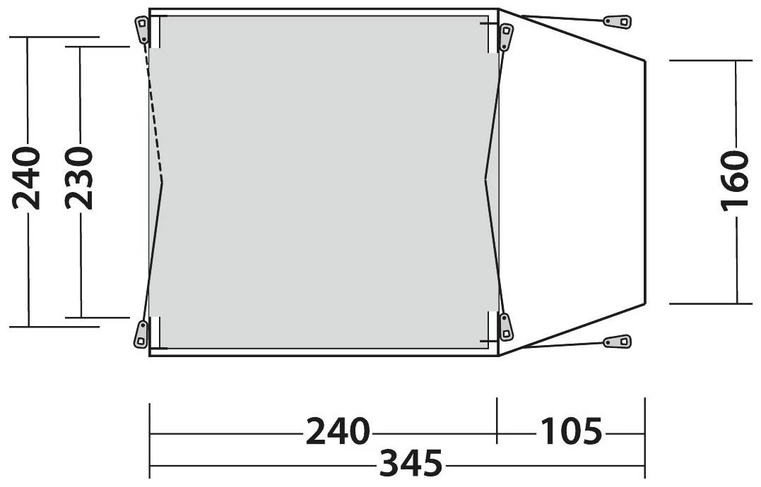 Outwell Beachcrest Package Deal Green 5 Outwell Beachcrest Package Deal Green – Bild 3