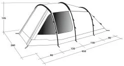Outwell Dash 4 2022 Blue -Camping Zelt Verkaufsgeschäft outwell dash 4 blue 4