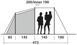 Outwell Dash 5 2022 Blue -Camping Zelt Verkaufsgeschäft outwell dash 5 blue 3
