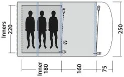 Outwell Lindale 3PA 2022 Green 20 Outwell Lindale 3PA 2022 Green -Camping Zelt Verkaufsgeschäft outwell lindale 3pa green 5 1