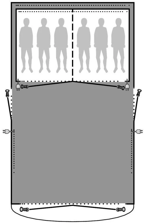 Outwell Mayville 6SA Footprint 5 Outwell Mayville 6SA Footprint – Bild 3