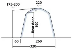 Outwell Milestone Dash Air -Camping Zelt Verkaufsgeschäft outwell milestone dash air 4