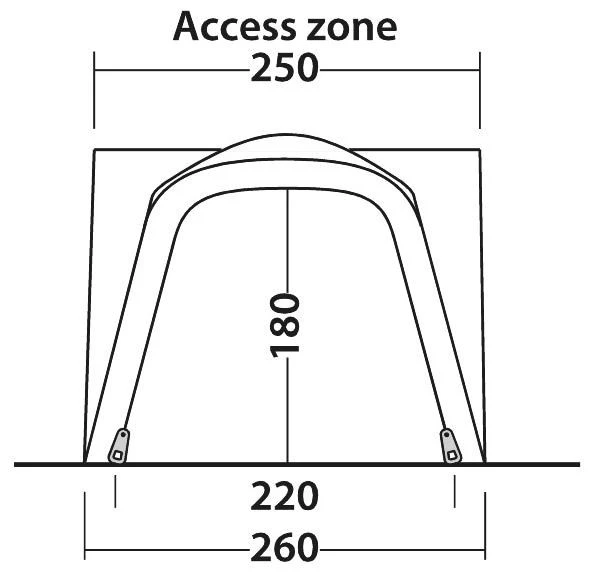 Outwell Milestone Shade Package Deal Black-Grey 6 Outwell Milestone Shade Package Deal Black-Grey – Bild 4