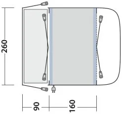 Outwell Newburg 160 Air Package Deal Black-Grey 13 Outwell Newburg 160 Air Package Deal Black-Grey -Camping Zelt Verkaufsgeschäft outwell newburg 160 air package deal grey 2