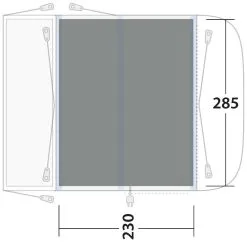 Outwell Newburg 240 Flat Woven Carpet Black-Grey 9 Outwell Newburg 240 Flat Woven Carpet Black-Grey -Camping Zelt Verkaufsgeschäft outwell newburg 240 flat woven carpet grey 2 1