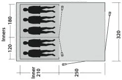 Outwell Odessa 5 2022 -Camping Zelt Verkaufsgeschäft outwell odessa 5 2