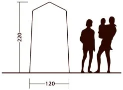 Outwell Seahaven Comfort Station Single Blue 19 Outwell Seahaven Comfort Station Single Blue -Camping Zelt Verkaufsgeschäft outwell seahaven comfort station enkel blue 2