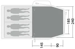 Outwell Springwood 4 Flat Woven Carpet 9 Outwell Springwood 4 Flat Woven Carpet -Camping Zelt Verkaufsgeschäft outwell springwood 4 flat woven carpet grey 2