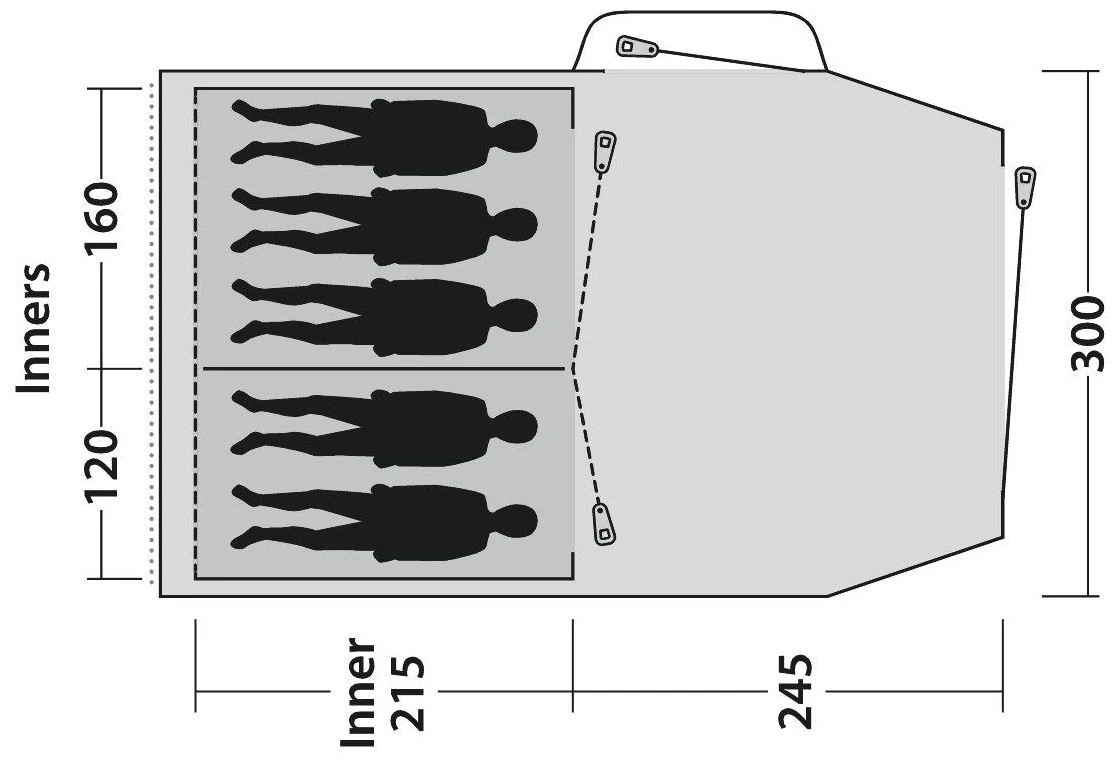 Outwell Springwood 5SG Blue 6 Outwell Springwood 5SG Blue – Bild 4