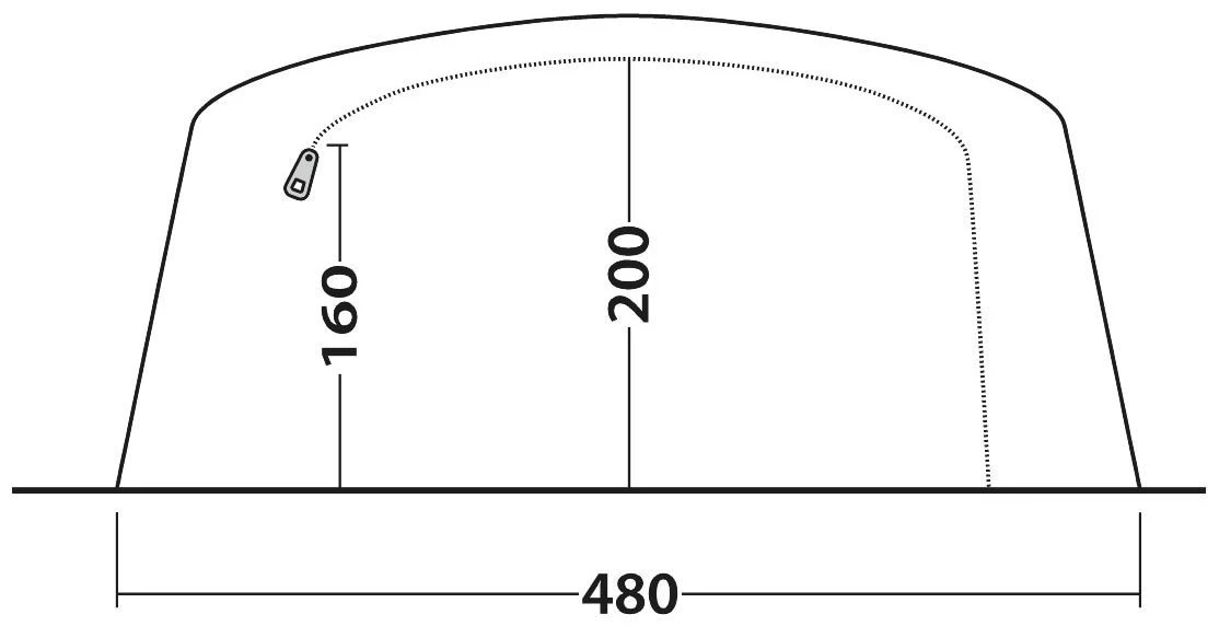 Outwell Sundale 7PA Package Deal Green 6 Outwell Sundale 7PA Package Deal Green – Bild 4