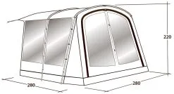 Outwell Universal Markise Size 1 Black-Grey 17 Outwell Universal Markise Size 1 Black-Grey -Camping Zelt Verkaufsgeschäft outwell universal luifel size 1 grey 1