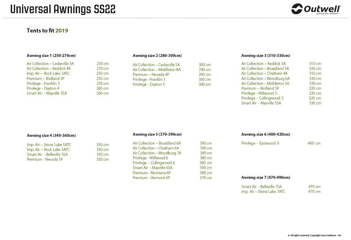 Outwell Universal Markise Size 6 Black-Grey 11 Outwell Universal Markise Size 6 Black-Grey – Bild 9