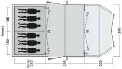 Outwell Wood Lake 6ATC Demo 2022 Navy Night 17 Outwell Wood Lake 6ATC Demo 2022 Navy Night -Camping Zelt Verkaufsgeschäft outwell wood lake 6atc demo navy night 1