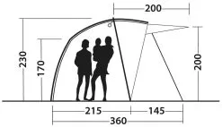 Outwell Woodcrest 2022 Demo Green 19 Outwell Woodcrest 2022 Demo Green -Camping Zelt Verkaufsgeschäft outwell woodcrest demo green 2
