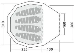 Robens Green Cone PRS Dark Green -Camping Zelt Verkaufsgeschäft robens green cone prs dark green 2