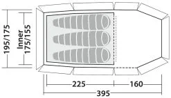 Robens Nordic Lynx 3 Dark Green -Camping Zelt Verkaufsgeschäft robens nordic lynx 3 dark green 2 2