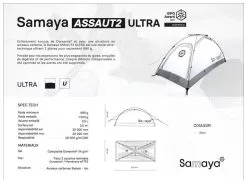 Samaya Assaut 2 Ultra White -Camping Zelt Verkaufsgeschäft samaya assaut 2 ultra white 1