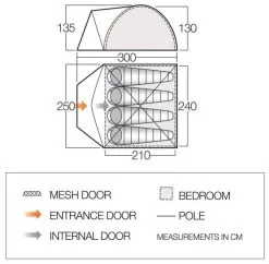Vango Alpha 400 Moroccan Blue -Camping Zelt Verkaufsgeschäft vango alpha 400 moroccan blue 1