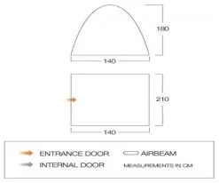 Vango Free-Standing Bedroom Midnight -Camping Zelt Verkaufsgeschäft vango free standing bedroom midnight 1