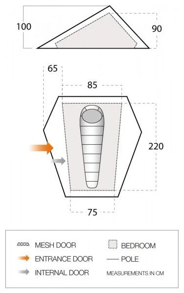 Vango Heddon 100 Pamir Green 5 Vango Heddon 100 Pamir Green – Bild 3
