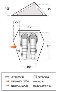 Vango Heddon 200 Pamir Green -Camping Zelt Verkaufsgeschäft vango heddon 200 pamir green 4