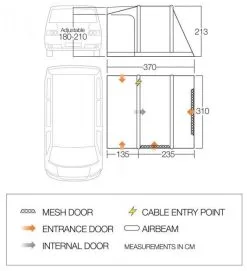 Vango Kela V Air Low Cloud Grey 7 Vango Kela V Air Low Cloud Grey -Camping Zelt Verkaufsgeschäft vango kela v air low cloud grey 1